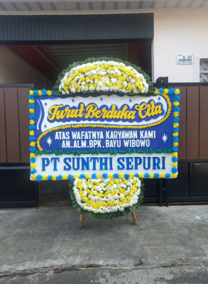Papan Bunga Duka di Payakumbuh Selatan